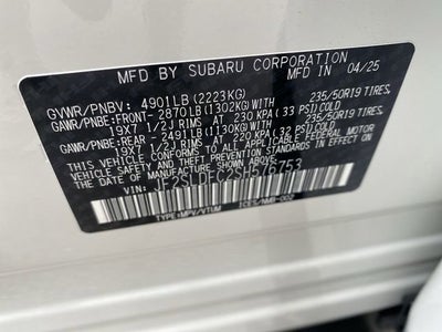 2025 Subaru Forester Sport