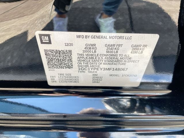 2021 Chevrolet Silverado 2500HD LTZ