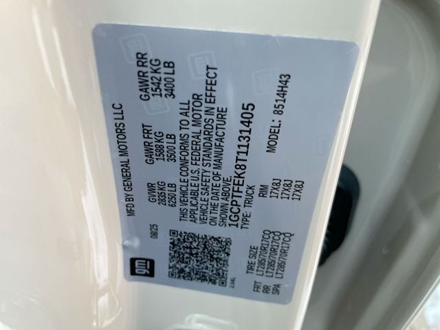 2026 Chevrolet Colorado ZR2