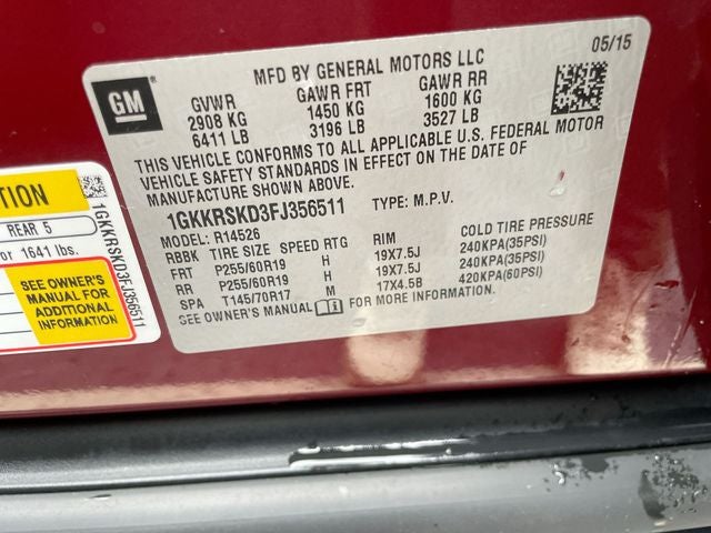 2015 GMC Acadia SLT-2