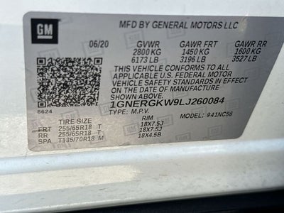 2020 Chevrolet Traverse LT 1LT