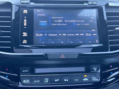 2016 Honda Accord EX-L w/Navigation and Honda Sensing
