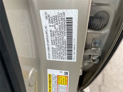 2020 Honda Accord EX-L 2.0T