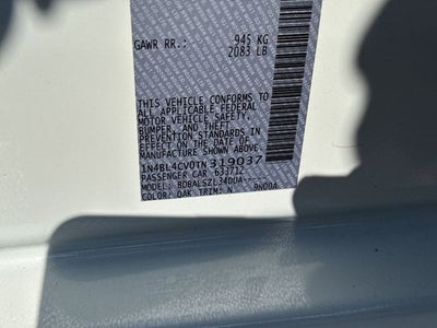 2026 Nissan Altima 2.5 SR