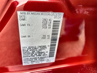 2024 Nissan Altima 2.5 SL