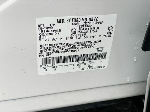 2015 Ford Edge SEL