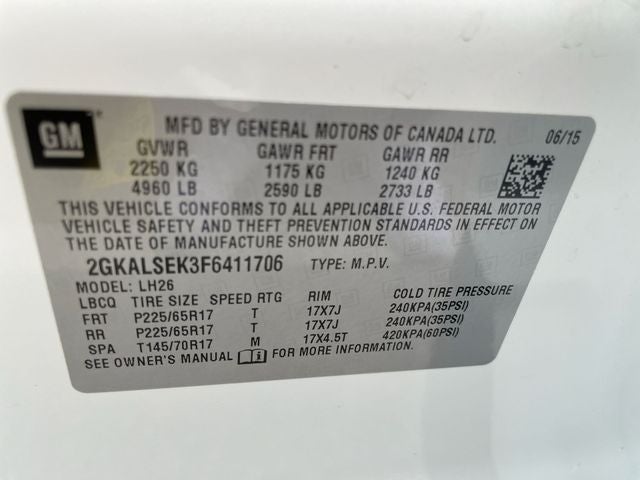 2015 GMC Terrain SLT-1