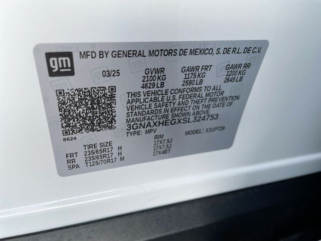 2025 Chevrolet Equinox LT