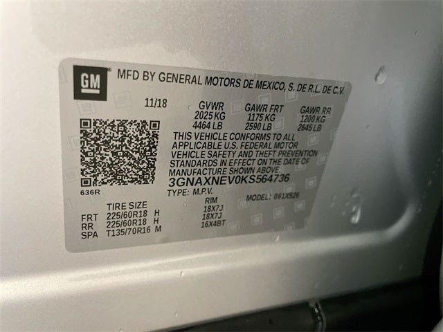 2019 Chevrolet Equinox Premier