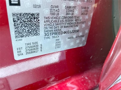 2019 GMC Sierra 1500 AT4