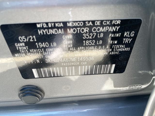 2021 Hyundai Accent SE