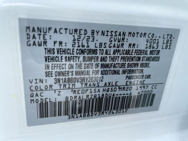 2024 Nissan Sentra SR