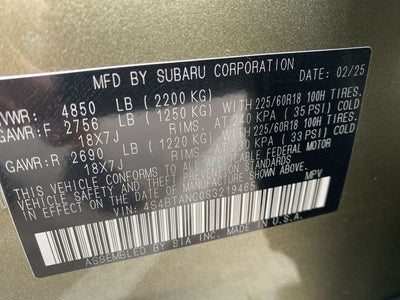 2025 Subaru Outback Limited