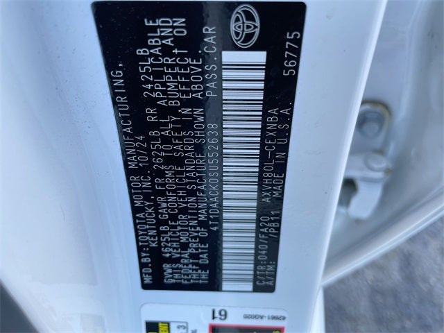 2025 Toyota Camry LE