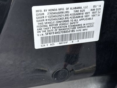 2014 Honda Pilot EX-L