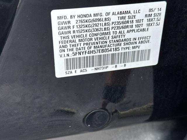 2014 Honda Pilot EX-L