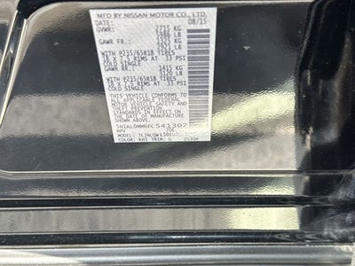 2015 INFINITI QX60 Base