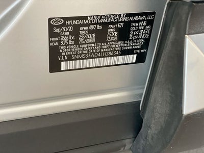 2020 Hyundai Santa Fe SEL