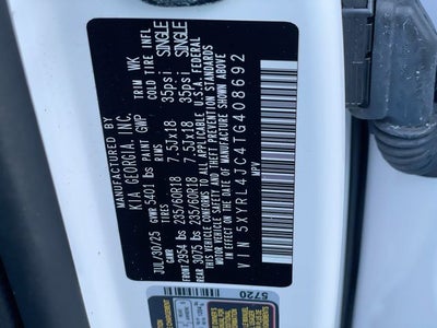 2026 Kia Sorento S