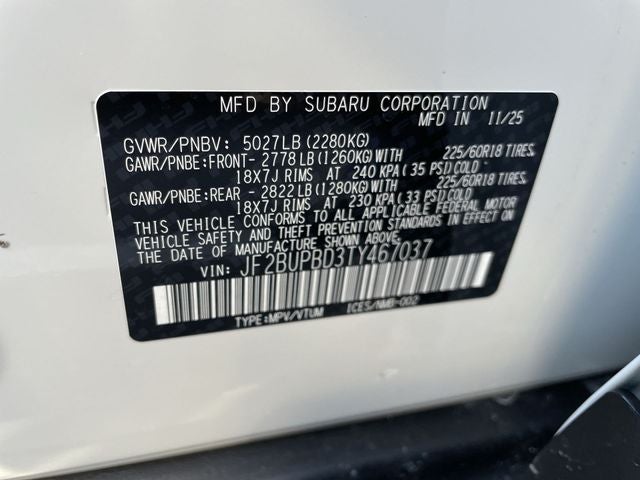 2026 Subaru OUTBACK Premium