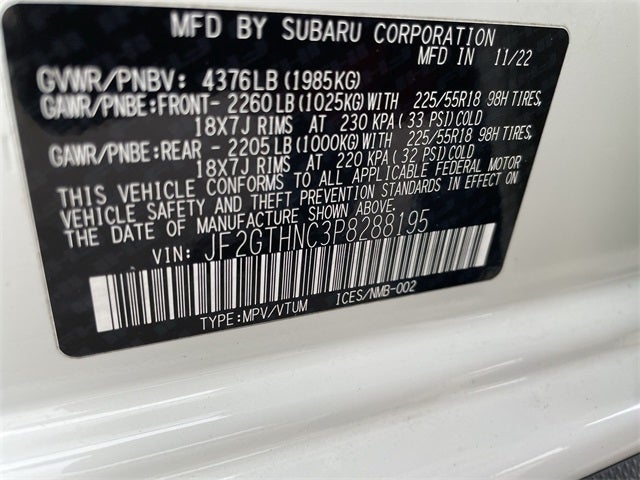 2023 Subaru Crosstrek Limited