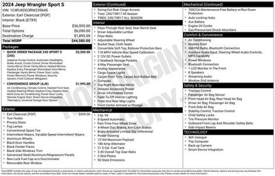 2024 Jeep Wrangler Sport S