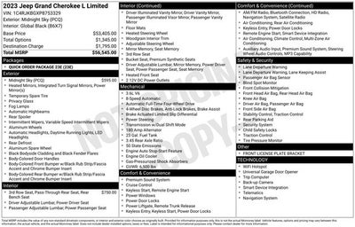 2023 Jeep Grand Cherokee L Limited