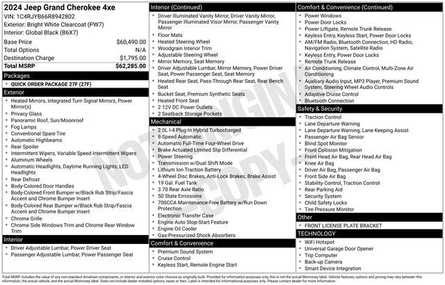 2024 Jeep Grand Cherokee 4xe