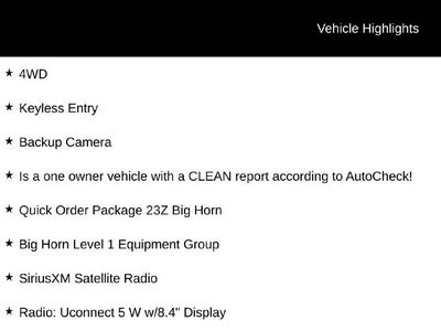 2024 RAM 1500 Big Horn Crew Cab 4x4 5'7" Box