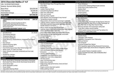 2016 Chevrolet Malibu LT