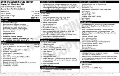 2022 Chevrolet Silverado 1500 LT