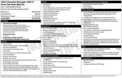 2022 Chevrolet Silverado 1500 LT