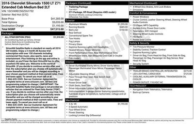 2016 Chevrolet Silverado 1500 LT LT2