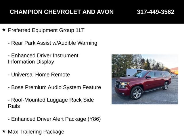 2016 Chevrolet Suburban LT