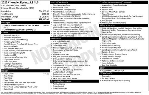 2022 Chevrolet Equinox LS