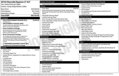 2018 Chevrolet Equinox LT