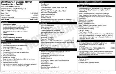 2023 Chevrolet Silverado 1500 LT