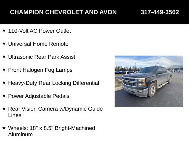 2014 Chevrolet Silverado 1500 LT LT1