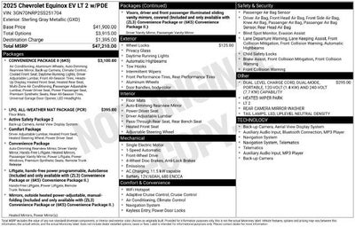 2025 Chevrolet Equinox EV LT