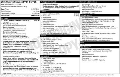 2026 Chevrolet Equinox EV LT