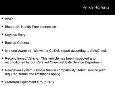 2025 Chevrolet Equinox EV RS