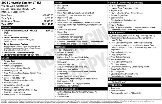 2024 Chevrolet Equinox LT