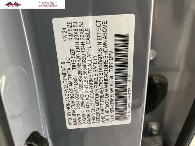 2025 Honda Passport Black Edition