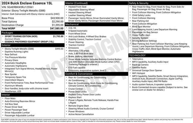 2024 Buick Enclave Essence