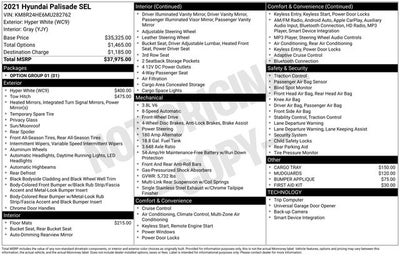 2021 Hyundai Palisade SEL
