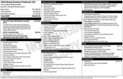 2022 Buick Envision Preferred